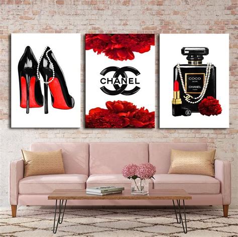 coco chanel bottles art|Coco Chanel canvas wall art.